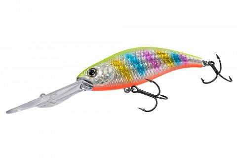 Фото воблер kyoda sharp minnow-85f, длина 8,5 см, вес 17,5 гр, цвет p1656, заглубление 3,6-4,5 м