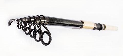 Фото спиннинг herd, телескоп, длина 2,4 м, тест  40-60 гр, carbon