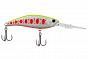 Фото воблер kyoda sharp minnow-85f, длина 8,5 см, вес 17,5 гр, цвет p1572, заглубление 3,6-4,5 м
