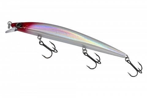 Фото воблер kyoda blade minnow-120f, длина 120 мм, вес 12  гр, цвет p689 заглубление 0.3 - 0.6 м.