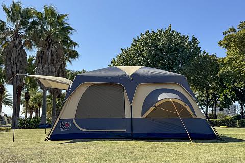 Фото палатка kyoda k020 размер 450 х 305 х 215 см, 6 мест