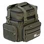 Фото сумка рыбака "condor" 1+1, пвх, цвет зеленый, размер 43*28*30 см