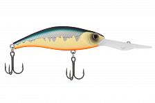 Фото воблер kyoda sharp minnow-75f, длина 7.5 см, вес 12.0 гр, цвет p2227, заглубление 1.5-4 м.