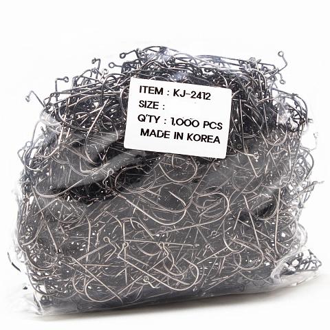 Фото крючок джиговый kumho kj-2412, №3/0 bn (1000 шт./упак.)
