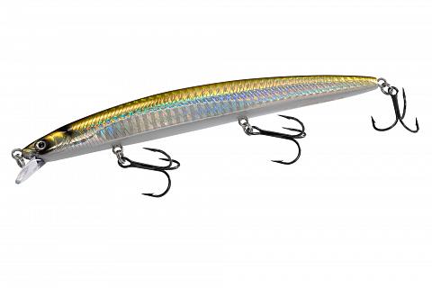Фото воблер kyoda blade minnow-144f, длина 144 мм, вес 19 гр, цвет p688 заглубление 0.4 - 0.8 м.